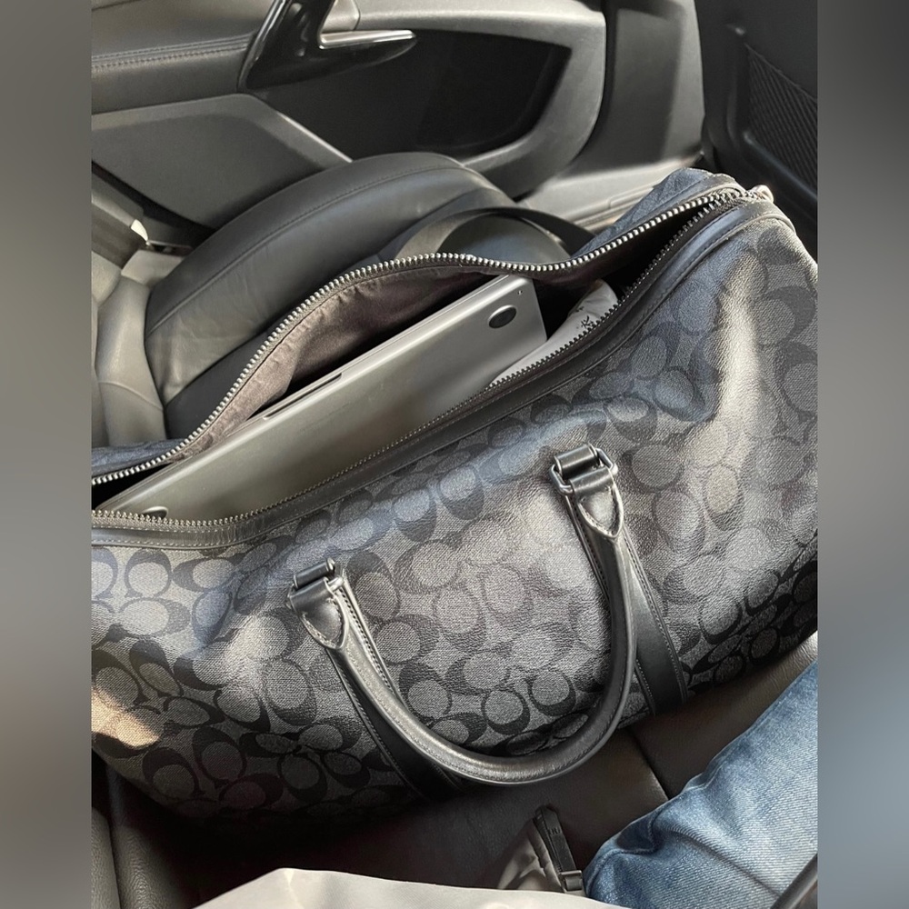 NWT！COACH VENTURER BAG IN SIGNATURE CANVAS (COACH C5305) fast shipping - Picture 13 of 15